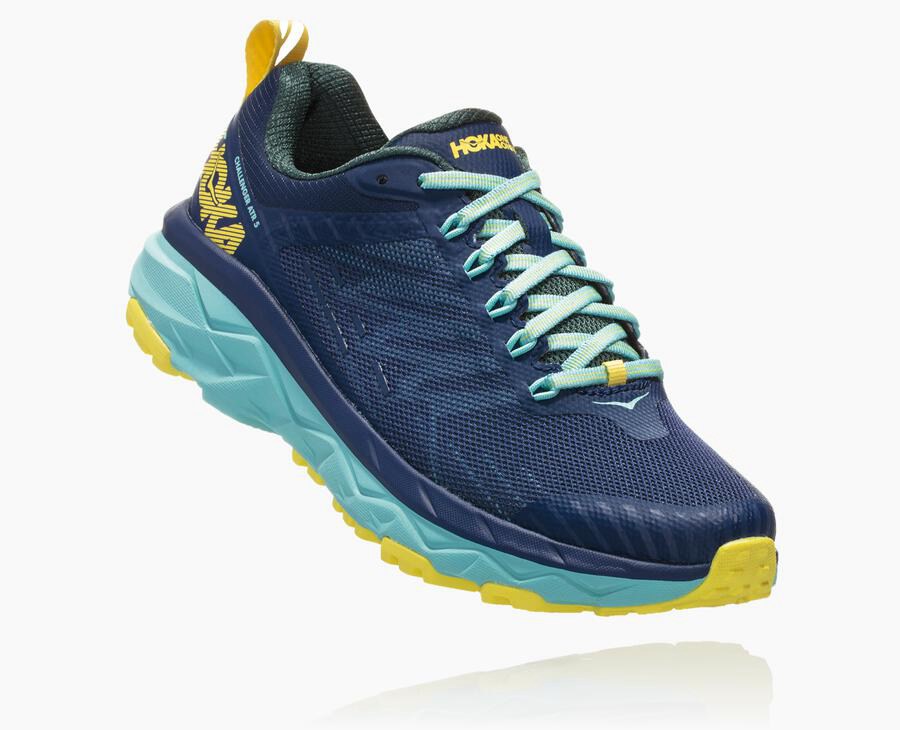 Hoka One One Challenger Atr 5 Trailskor Dam - Blå - EYOVH-9285